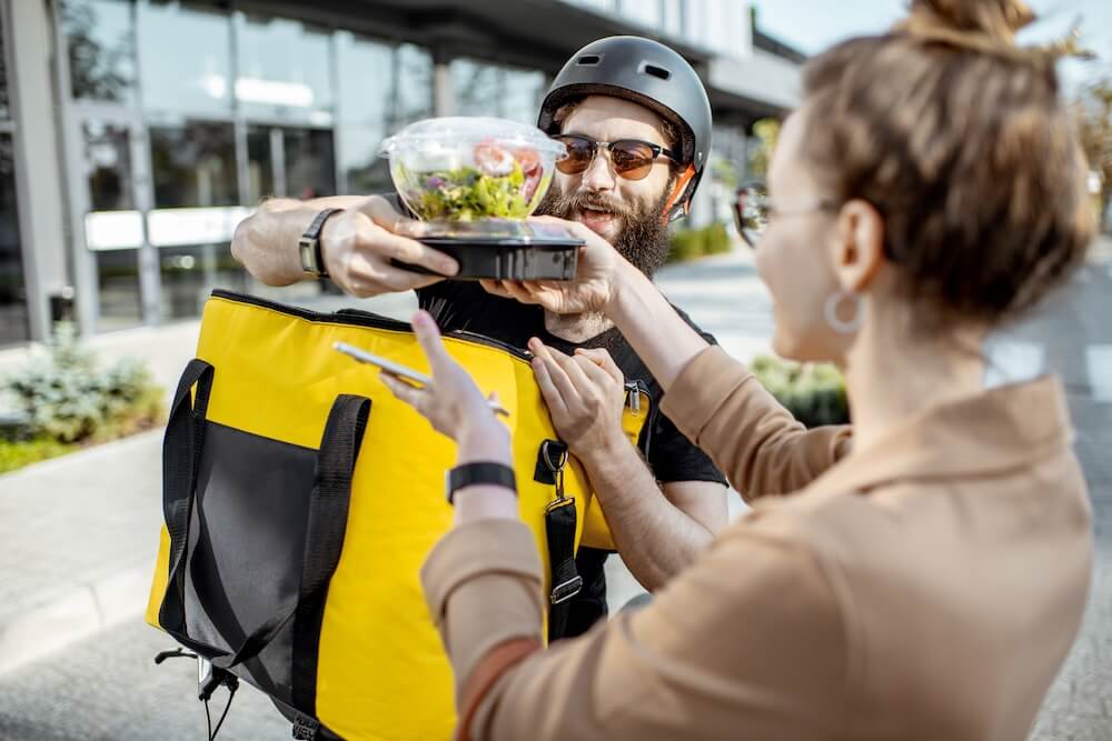 Are you in the Food delivery business?